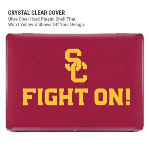 University of Southern California USC Fight On MacBook Pro 14in (2021-24) Case plus Skin